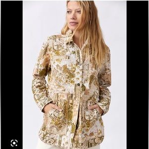 Anthropologie Pilcro denim shirt jacket